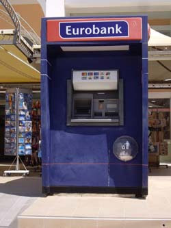 Greece ATM Euro Exchange Rates